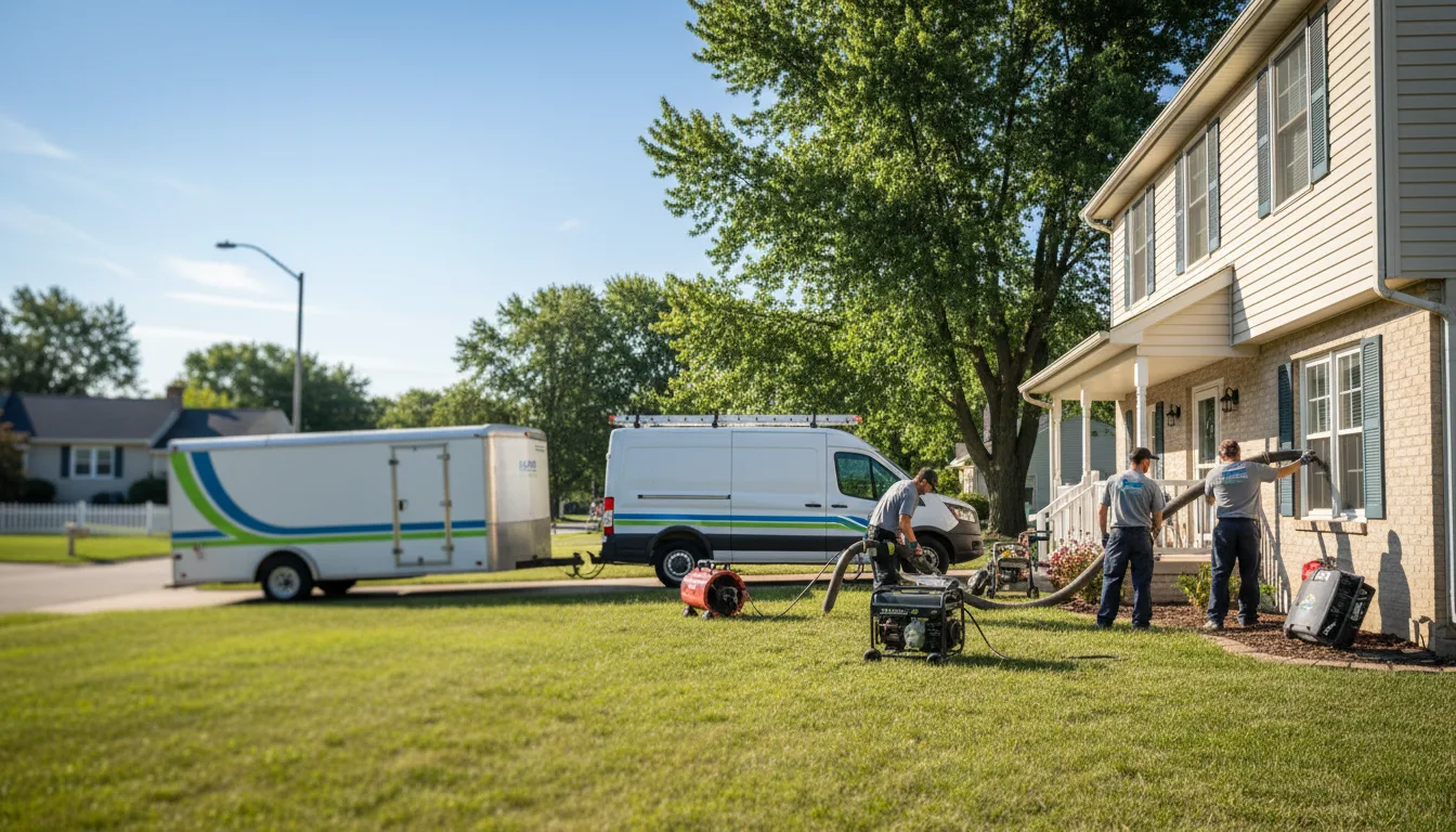 Flooded Basement Restoration And Cleanup With Repair in Madrid, NE near me